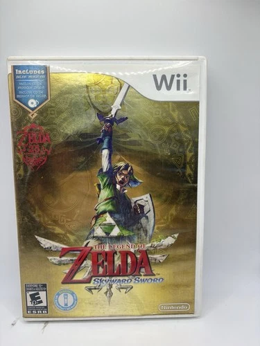 The Legend of Zelda: Skyward Sword Nintendo Wii Game W/ Manual And Bonus CD