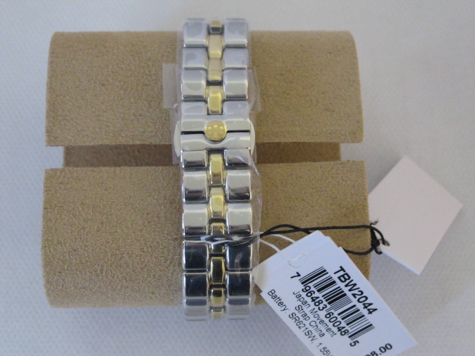 TBW2044 Tory Burch Kira Two-Tone Stainless Steel Women's Watch In Original Box