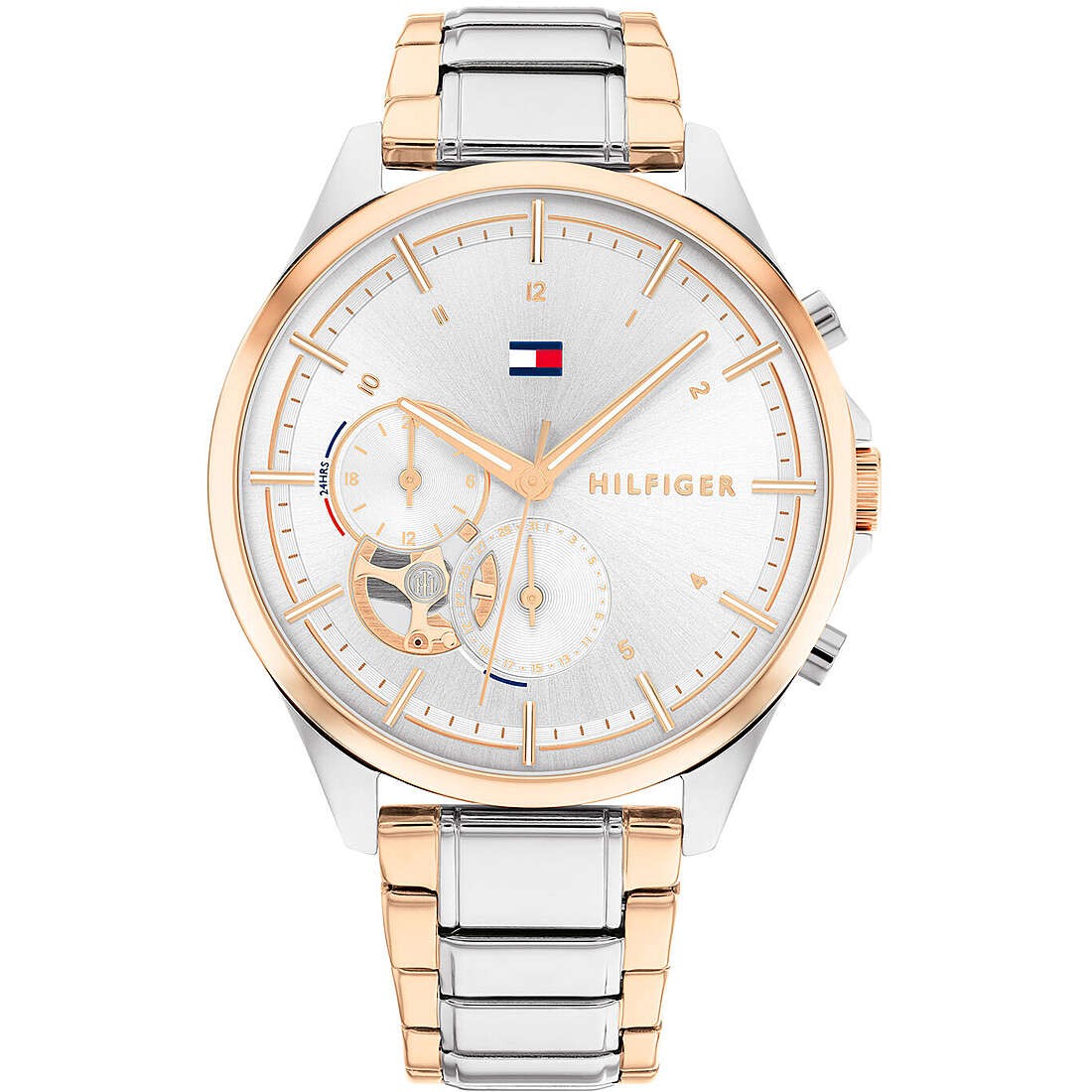 Tommy Hilfiger Analogue Multifunction Quartz Watch for Women with Stainless Steel Bracelet - Image 2
