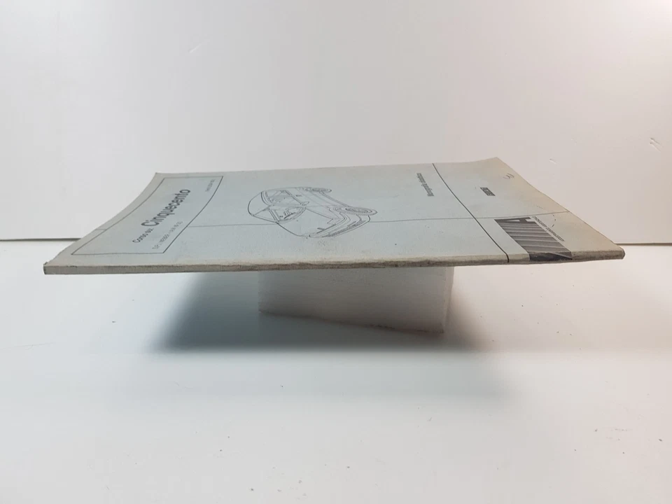 Manuale officina Fiat Cinquecento 500 corso tecnico vettura monografia didattica - Immagine 3 di 4