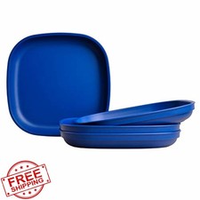 Re-Play Toddler Plates Navy Blue Set 4