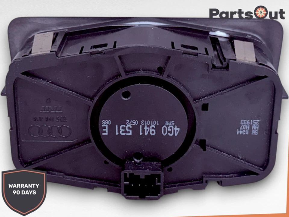 Interruptor de control de la lámpara del faro del tablero AUDI A7 2012-2017 4G0 941 531AN OEM Foto 4 de 4