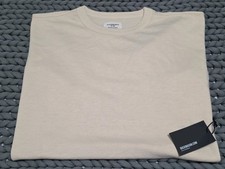 NEW Buck Mason Field-Spec Collingwood Cream Heavy S/S Boxy Tee Medium