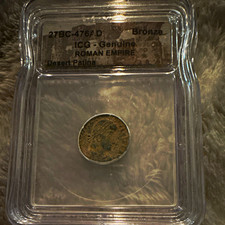 ICG Genuine Roman Empire Bronze Nummus Ancient Coin Desert Patina 27BC-476AD