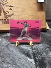 2025 Topps Stadium Club Corbin Burnes #100 Pink Foil Arizona Diamondbacks