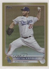 2022 Topps Series 1 Gold Foil Clayton Kershaw #41 0g27