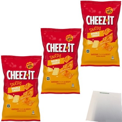 Cheez-It Double Cheese 3er Pack 3x120g Beutel usy Block