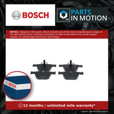 Brake Pads Set fits BMW X5 E70, F15 Rear 3.0 4.4 4.8 3.0D 06 to 18 Genuine Bosch