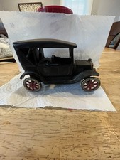 Antique Arcade Cast Iron Sedan Bank