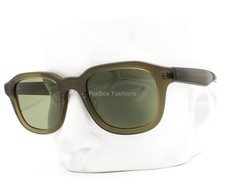 Giorgio Armani Sunglasses Polished Transparent Green AR 8206 60612A with Case