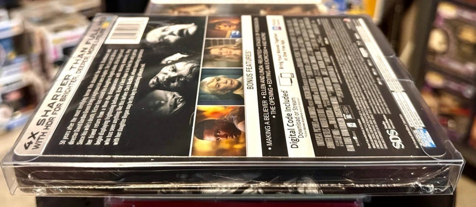 THE EXORCIST: BELIEVER Limited Ed. STEELBOOK 4K BR Digital w/PROTECTOR New Mint - Image 4 of 4