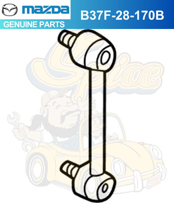 Stabilisator Link B37F28170B Mazda 3 Mazdaspeed Schräghecklimousine 2007-2013