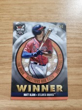 2022 Topps Matt Olson Home Run Challenge Winners September #616/1090 Braves