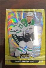 2024-25 O-Pee-Chee Platinum - Wyatt Johnston #64 Neon Yellow Surge