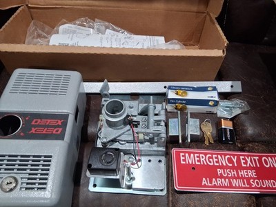 Detex Corporation Silver Emergency Door Exit Control Lock Alarm ECL-230D