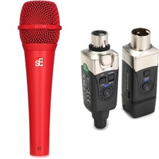 sE Electronics V7 Supercardioid Dynamic Handheld Vocal Microphone and Plug-on
