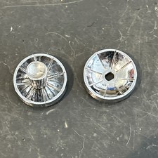 1960 Buick Lesabre Chrome Radio Knobs Bezels Gm Oem 1960 Buick Lesabre Chrome Radio Knobs Bezels Gm Oem