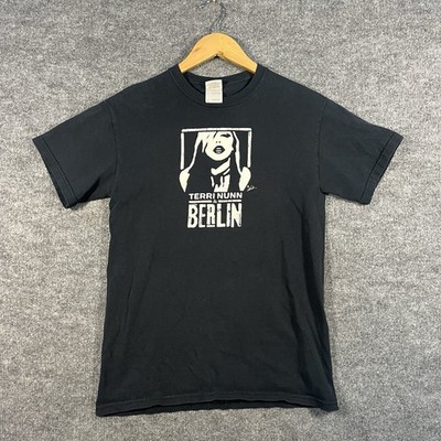Berlin Terri Nunn Band T-Shirt Black Adult Small New Wave 80s Synth Pop Vintage