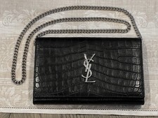 YSL Saint Laurent Envelope Chain Wallet Cross Bag - Original Box  Packaging