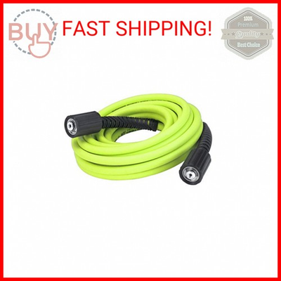 #ad Flexzilla Pressure Washer Hose with M22 Fittings 1 4 in. x 25 ft. ZillaGreen $40.20