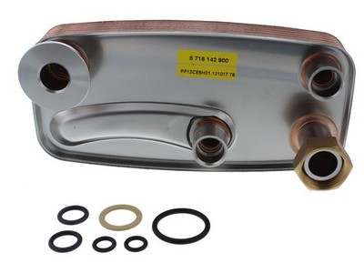 Worcester Bosch 87161429000 24 & 26 CDi (ZAGAS248) Plattenwärmetauscher