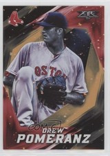 2017 Topps Fire Orange 255/299 Drew Pomeranz #157 8d2