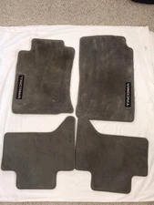 OEM 2005-2011 Toyota Tacoma Crew Cab Floor Mats Grey Carpet Front Rear 4x4 TRD