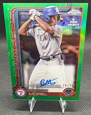 2025 Topps Pro Debut Braylin Morel #PD-132 Green Foil 28/99