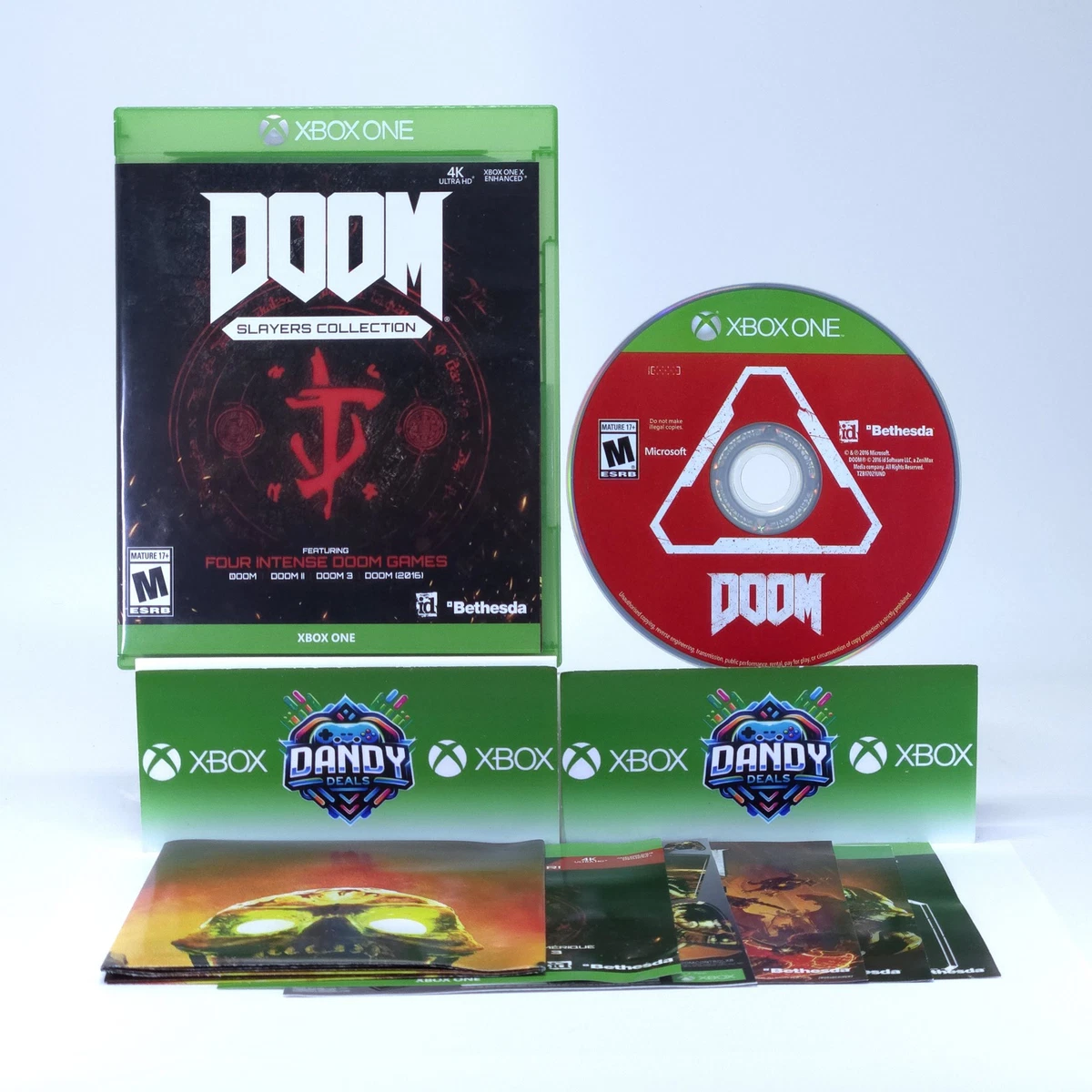 DOOM Collector - PAL FRA - Xbox One - Neuf Sous Blister