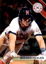 2024 Nashville Sounds Choice #10 Brewer Hicklen Huntsville Alabama Baseball Card