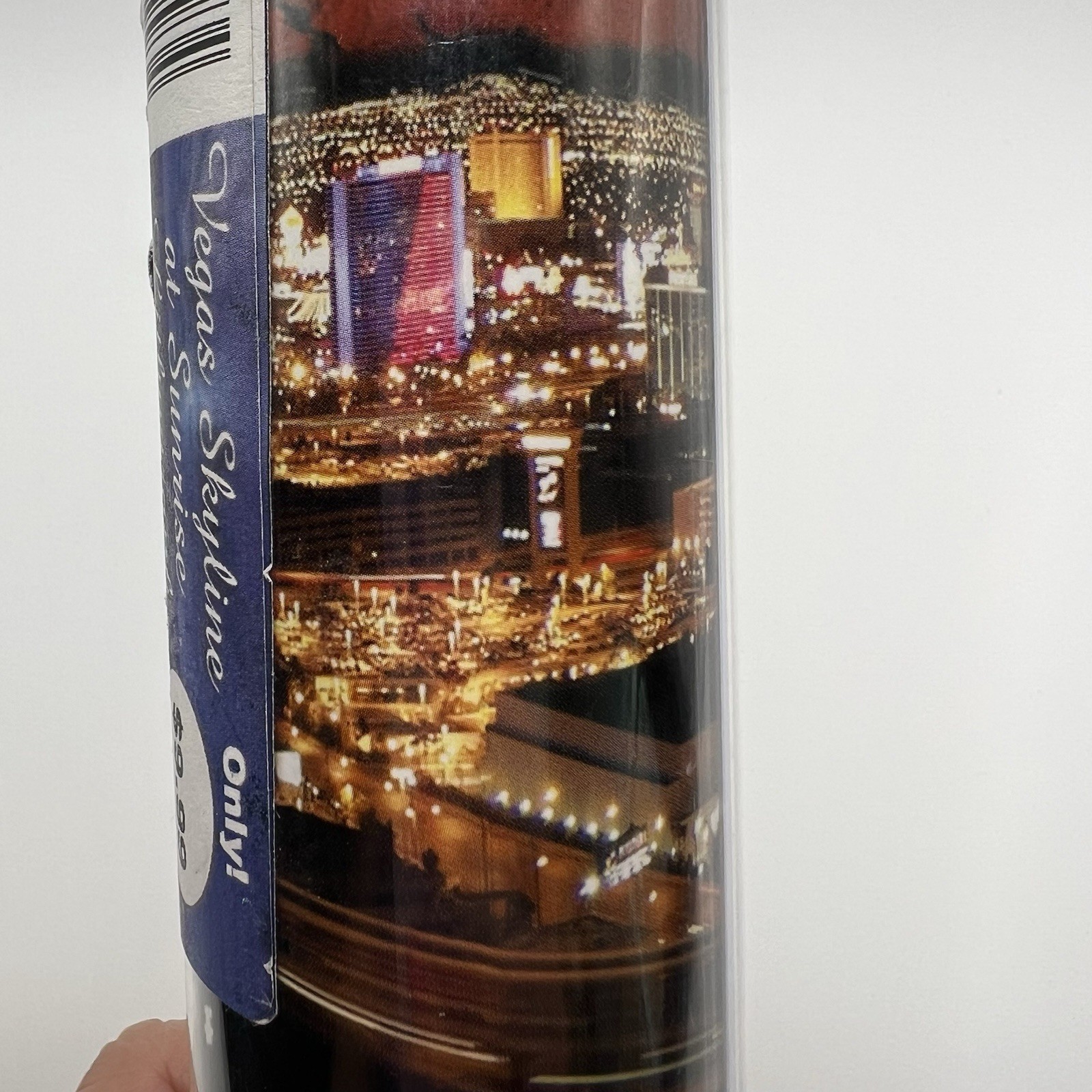 Las Vegas Skyline 2002 at Sunrise Panoramic Lithograph/poster #993 Jim Kegley