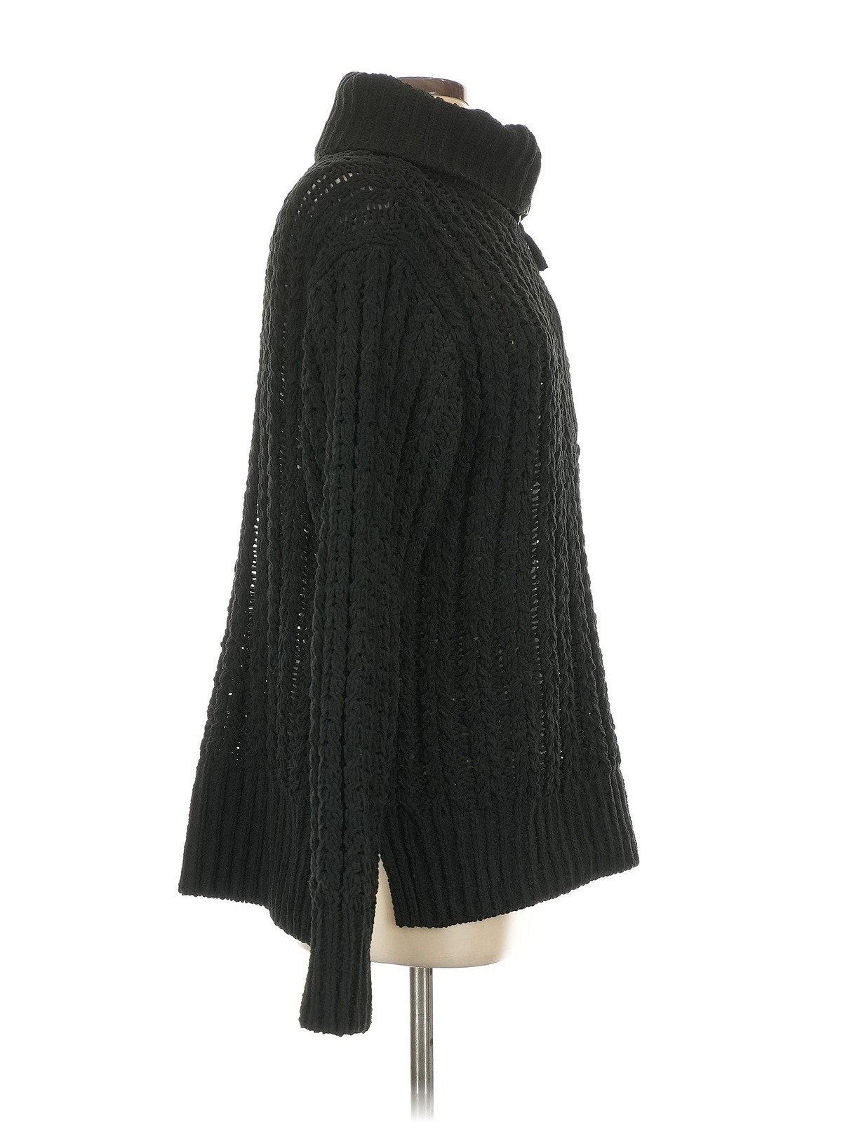 Aerie Women Black Turtleneck Sweater XS - image 3