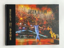 JASON ALDEAN SIGNED AUTOGRAPH "BURN IT DOWN" PHOTO BOOK - MY KINDA PARTY STUD