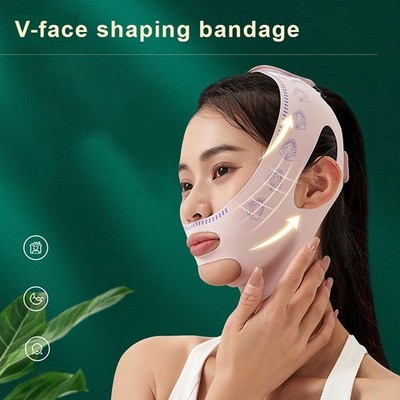 Face V-Line Slim Slimming Strap Lift Up Mask V Belt Chin Anti-Aging Band Cheek