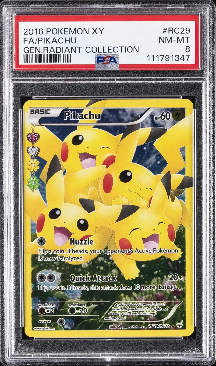Pikachu Pokémon TCG PSA XY Collectible Card Games for sale - eBay