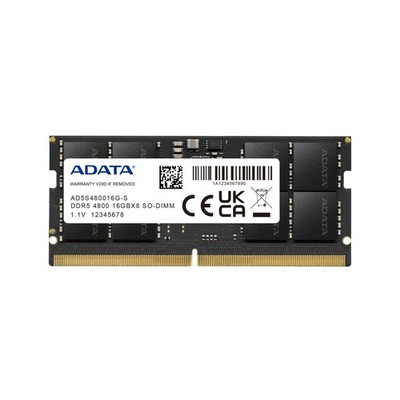 ADATA 16GB DDR5 Speichermodul 4800 MHz ECC SODIMM