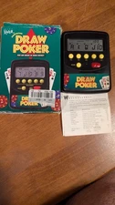 Waco Draw Poker Handheld Electronic Game Tested W/ Box & Instructions "Read"