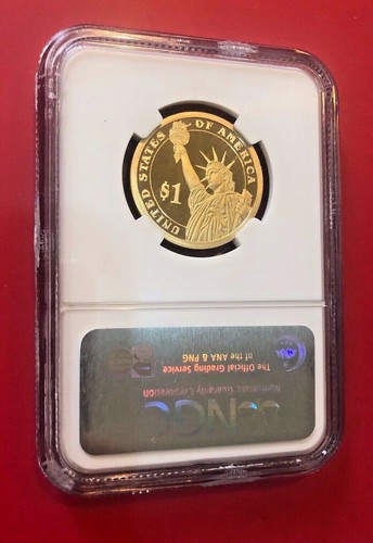 FOURTH PRESIDENT JAMES MADISON 2007 S DOLLAR NGC PF 69 ULTRA CAMEO - Picture 2 of 2