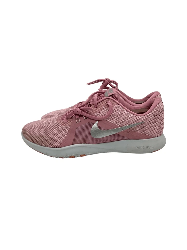 Nike Flex TR8 Atlético Correr Entrenamiento Zapato Tenis Mujer’s Talla 11 Rosa Rosa Foto 4 de 4