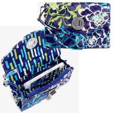 Vera Bradley Katalina Blues Your Turn Smartphone Wristlet Wallet NWT Free Ship