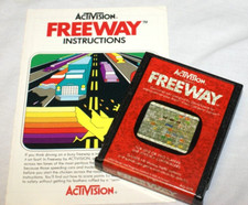 Freeway by Activision for Atari 2600 Video Game Cartridge w/ Manual 1981 Vintage