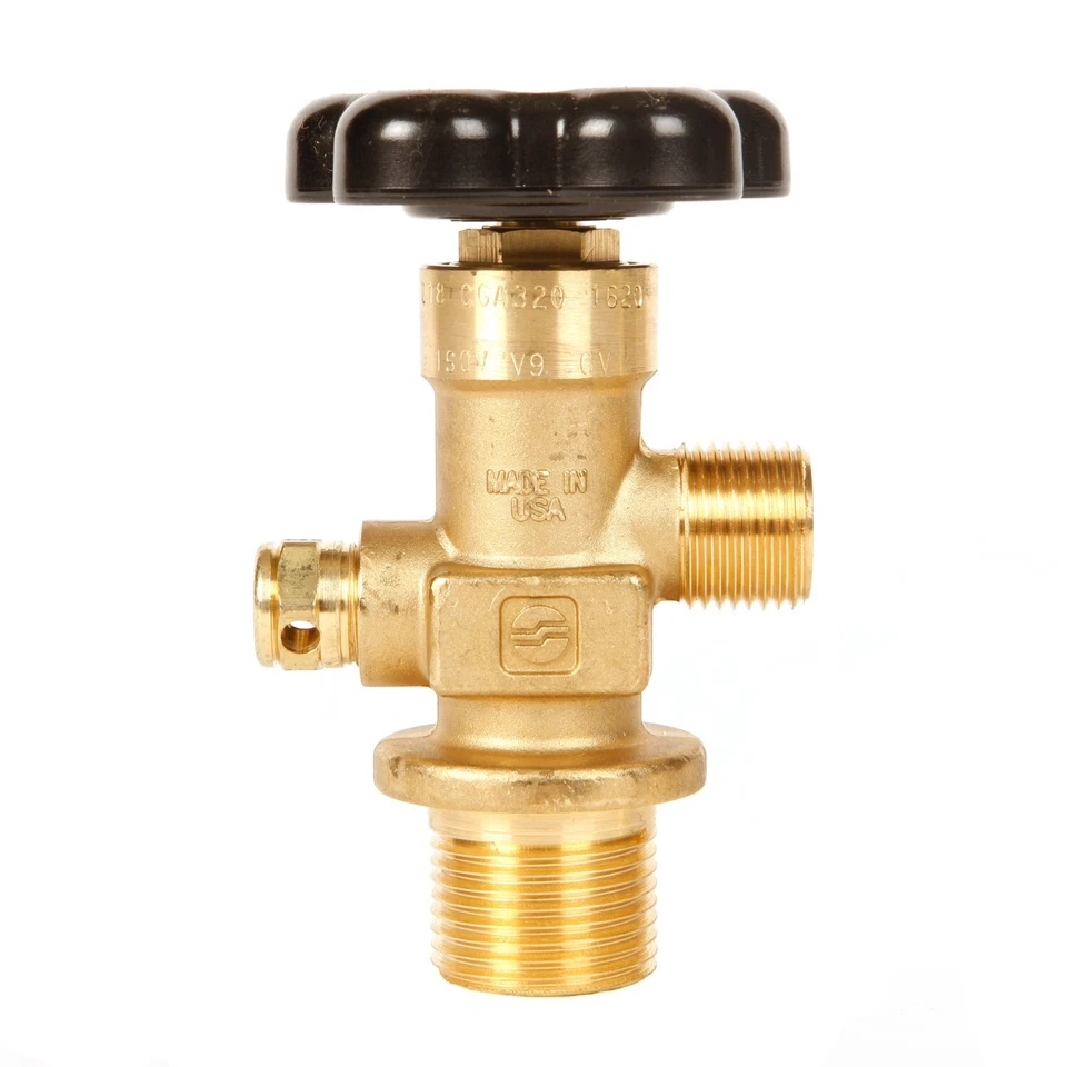 Nuevo 20 lb. Tanque de CO2 de aluminio con mango y válvula CGA320 Homebrew Beverage Grow Foto 4 de 4