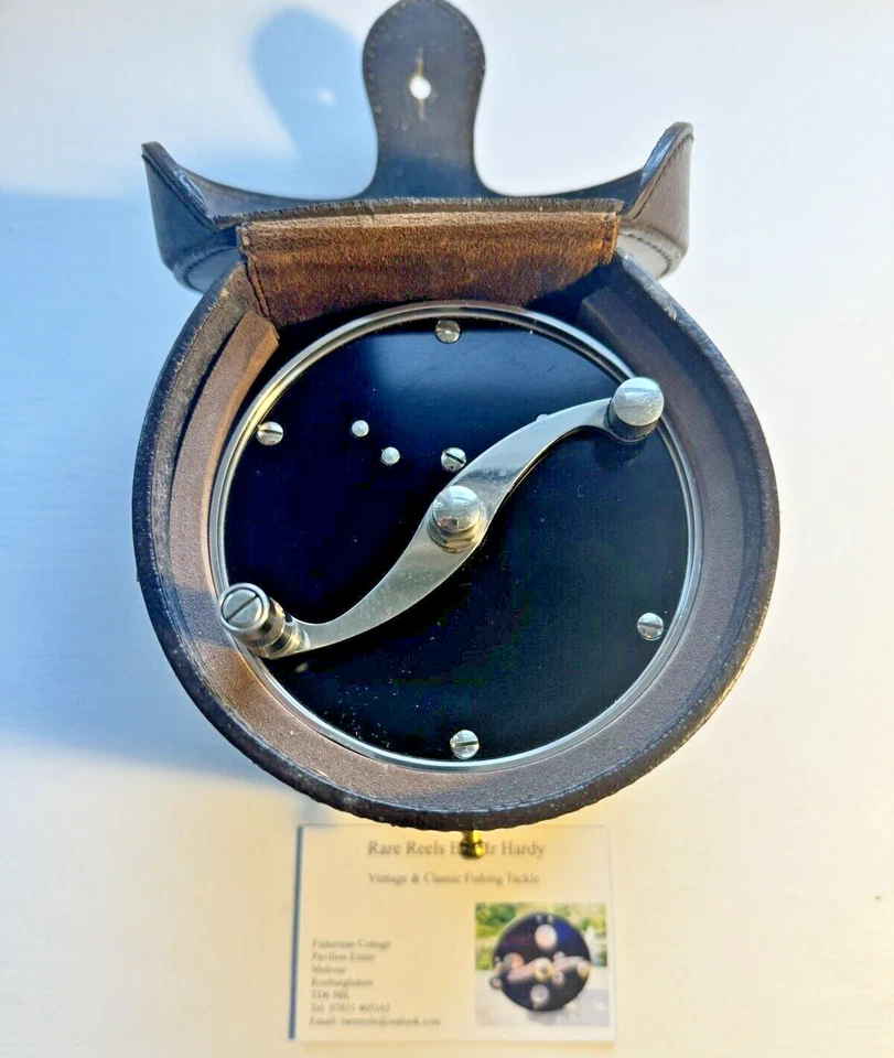 RHW Loop Classic 8-11 Salmon Fly Reel with Backing Spey Fly Line & Case. - Image 2 of 4