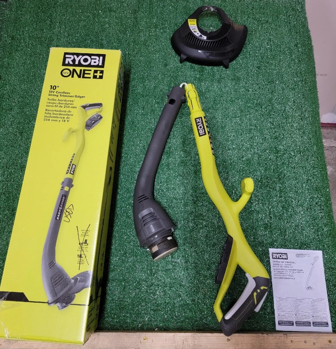 Ryobi 10 sale cordless string trimmer