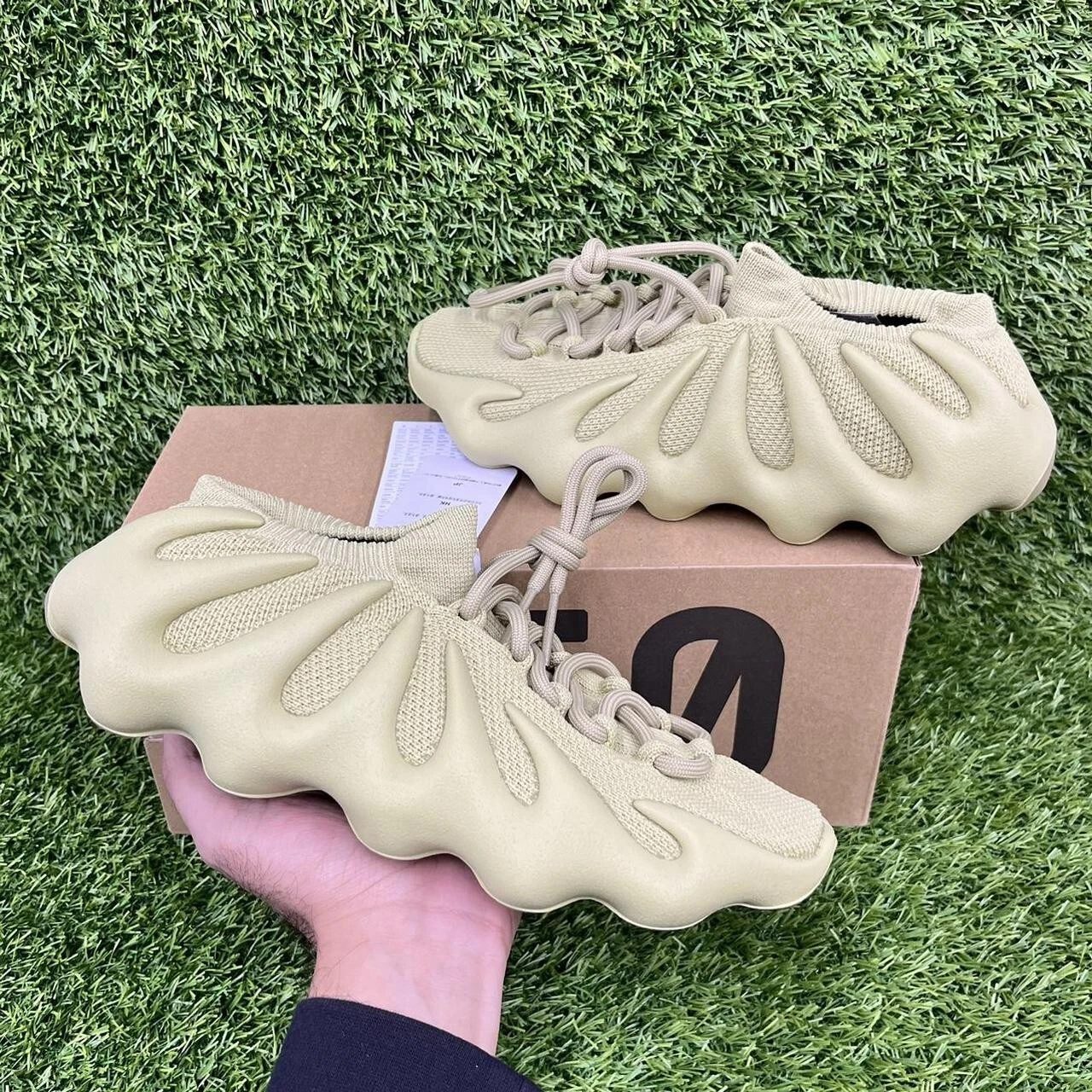 YEEZY SCARPE DA GINNASTICA ADIDAS TEEZT 450 RESINA TAGLIA UK 6.5 GY4110