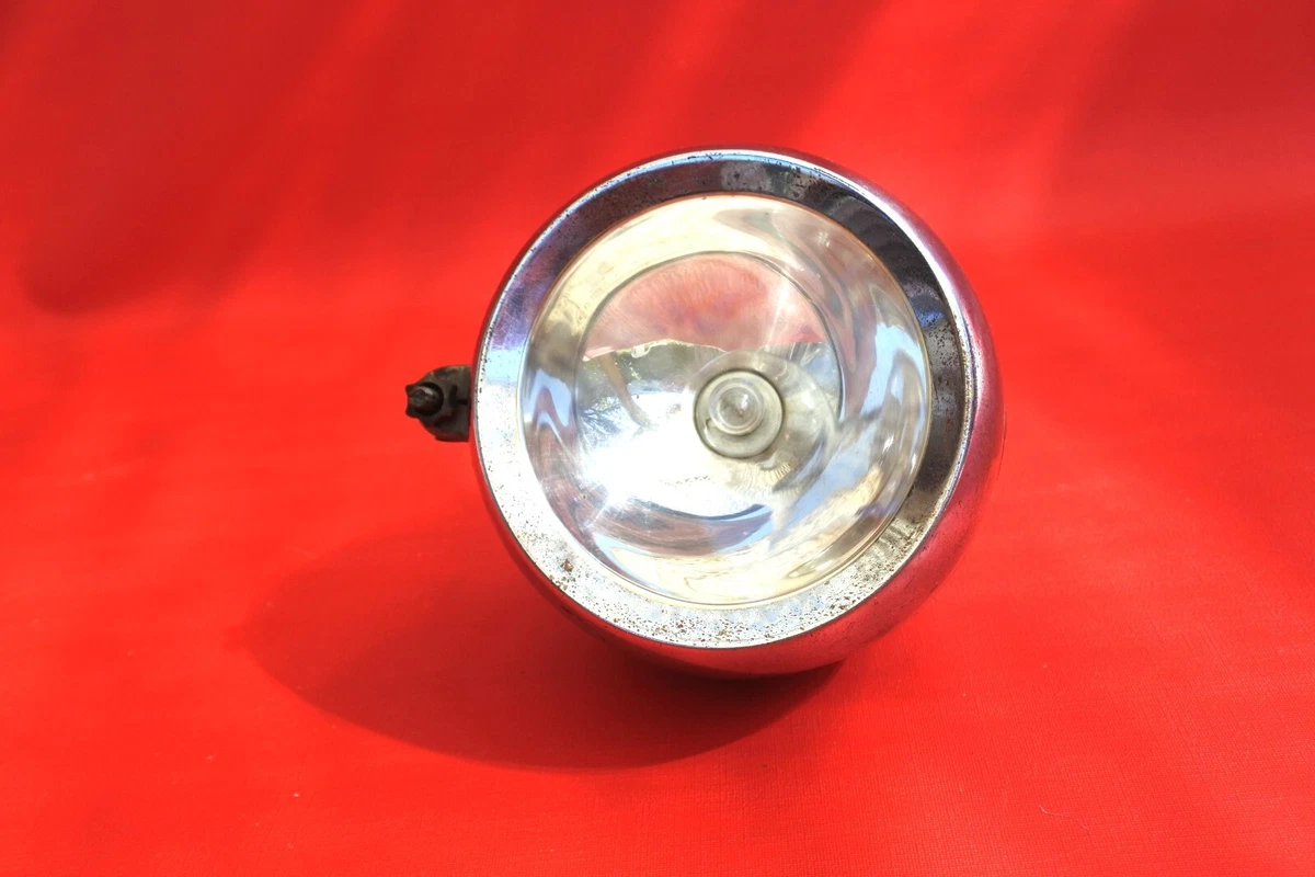 Ancien Phare De Vélo Français - Marque VELO - Fabriqué En France - Vintage