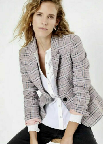Blazer Luella For Target – Rayé Rouge/blanc/bleu, Taille S (fitted)