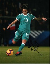 Germany Dzsenifer Marozsan Autographed Signed 8x10 Photo COA #2