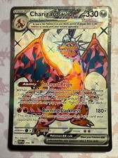 Pokemon CHARIZARD EX SVP 056 - ULTRA RARE HOLO PROMO - NM - w/ DISPLAY CARD CASE