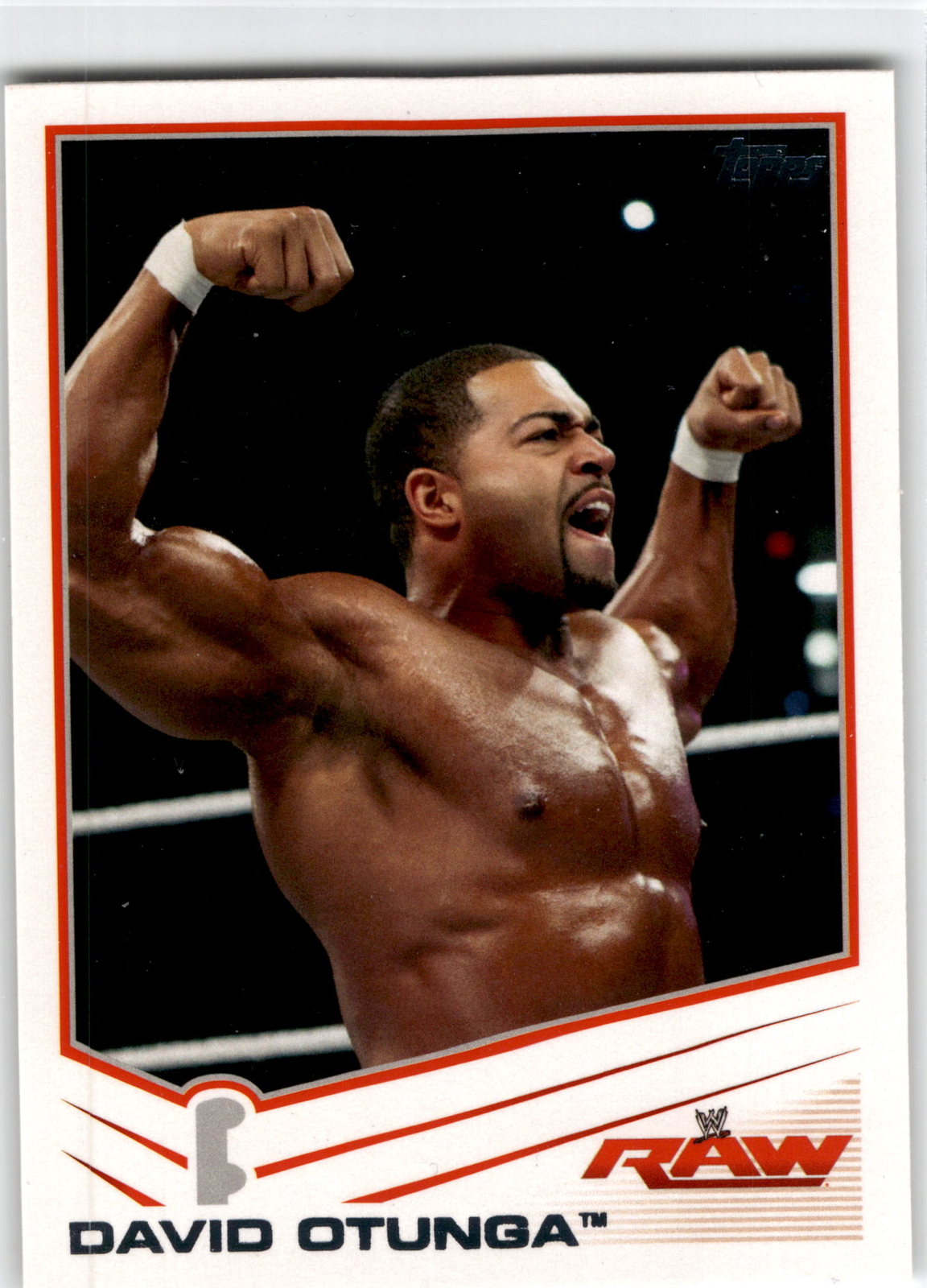 2013 Topps WWE #10 David Otunga